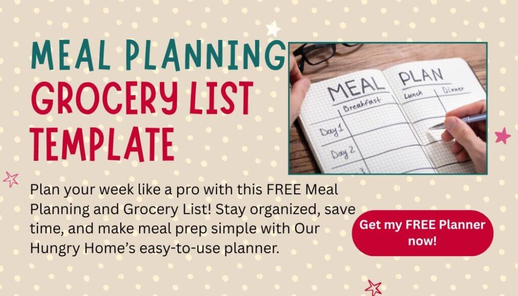 Meal Planning Printable