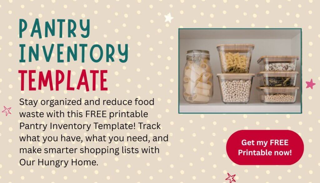 Pantry Inventory Printable