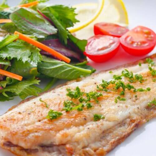 Baked fish fillets