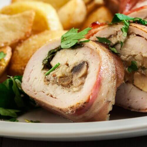 Crab stuffed chicken recipe
