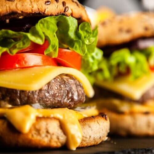Grilled hamburger recipe