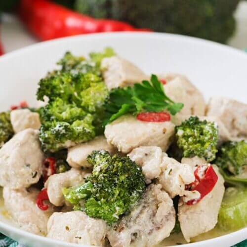 Sheet pan chicken and veggies