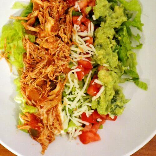 Slow cooker chicken taco
