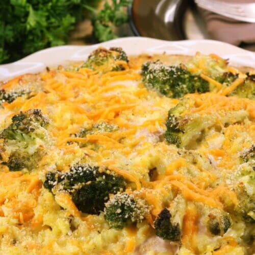 Chicken broccoli rice casserole