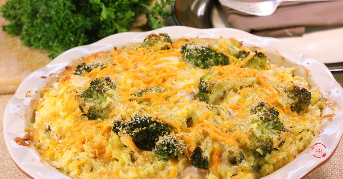 Chicken broccoli rice casserole