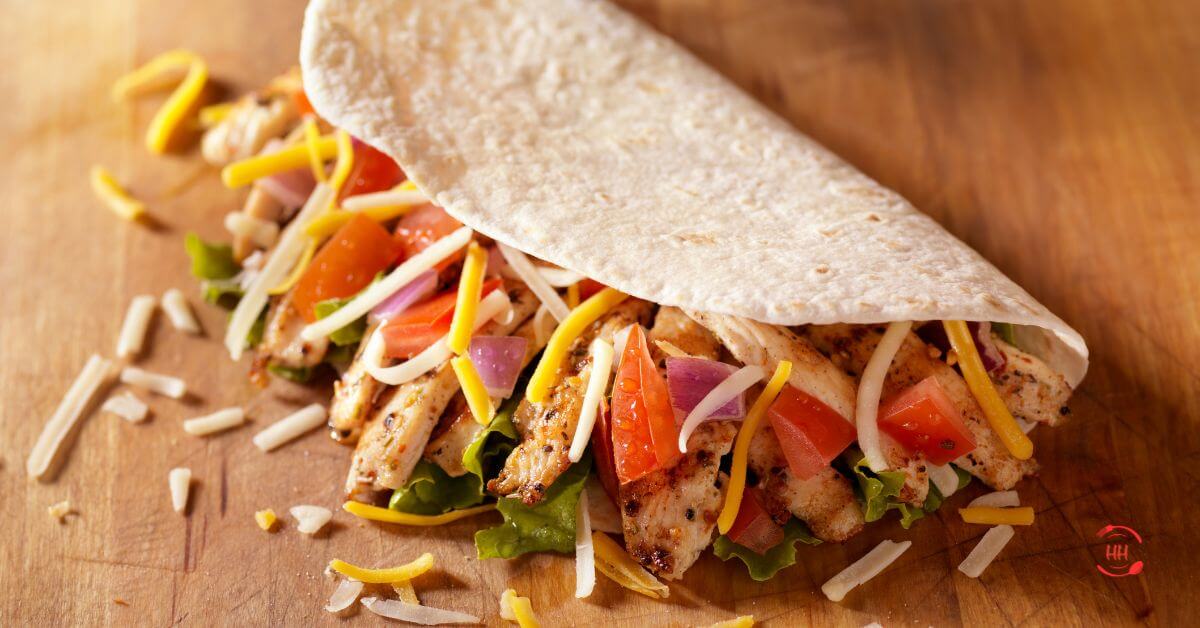 Chicken Veggie Taco