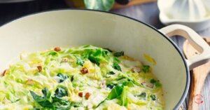 Creamy Skillet Cabbage