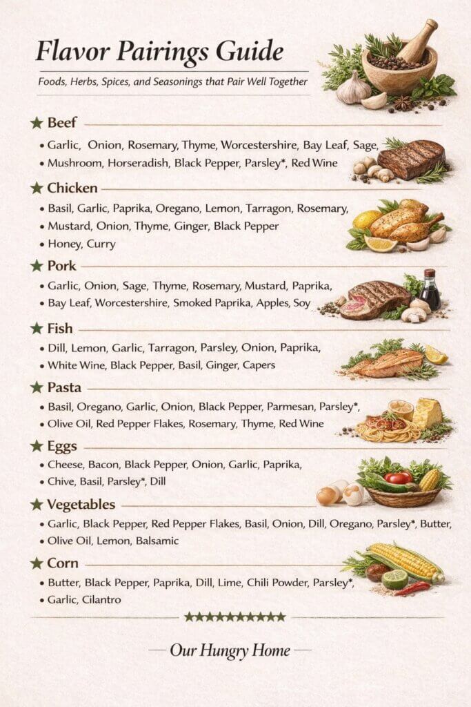 Flavor Pairings