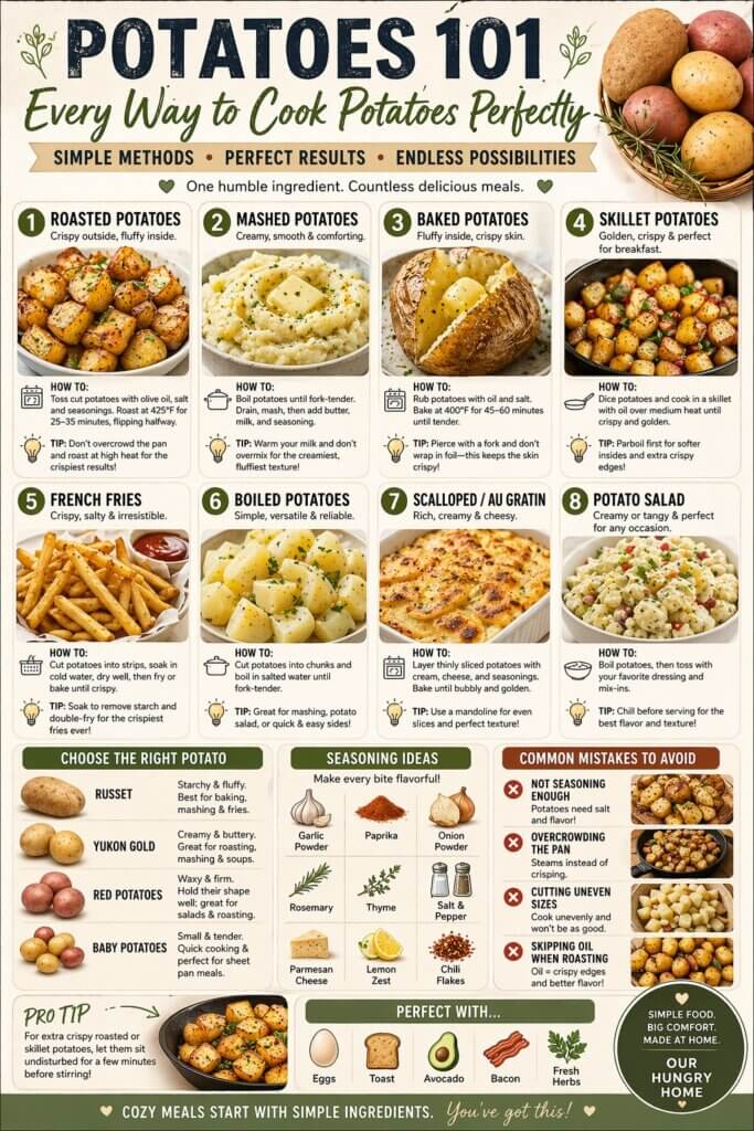 How to cook potatoes