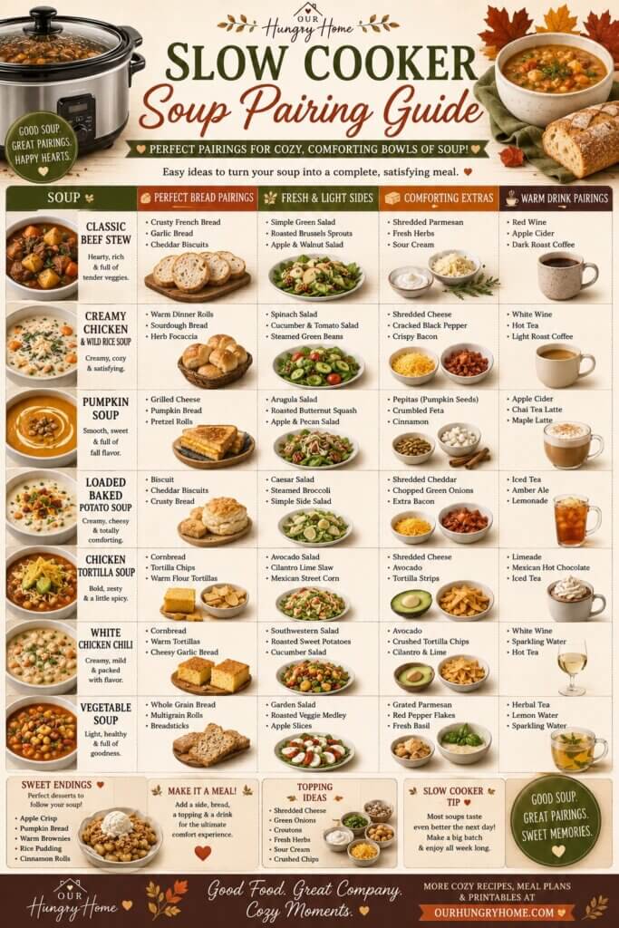 Slow Cooker Soup Pairing Guide