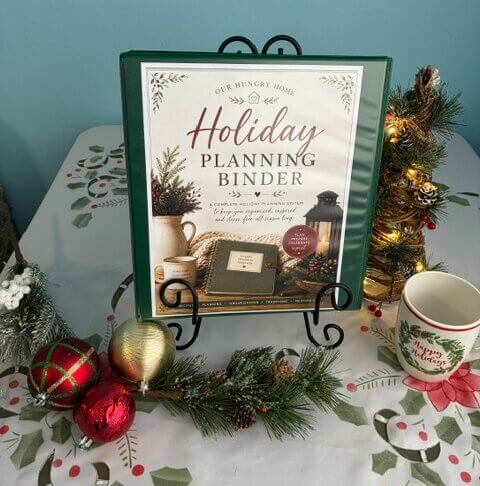 Holiday Planning Binder