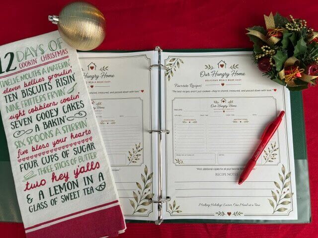Holiday Planning Binder